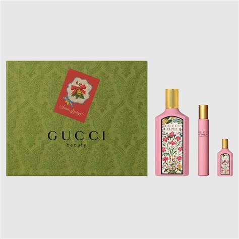 gucci bamboo gift set perfume shop|Gucci flora set.